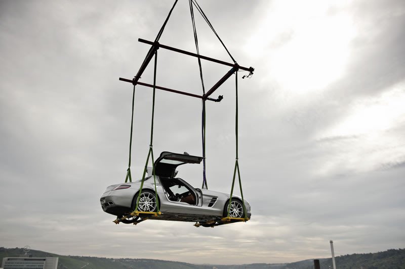 Volar como las gaviotas con un SLS
