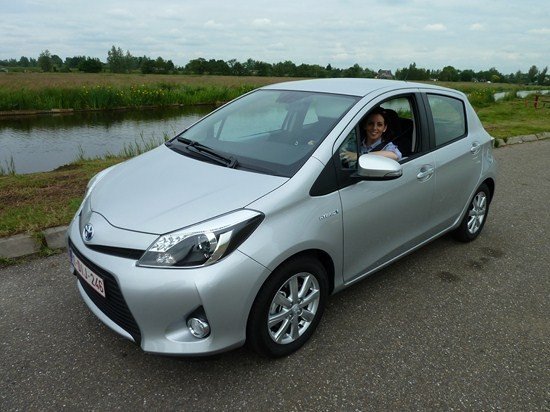 Prueba: con el Toyota Yaris Híbrido en Amsterdam