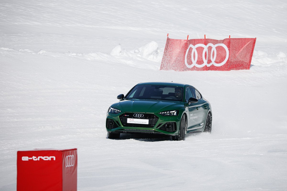 Audi te enseña a conducir sobre nieve: cursos Winter Audi driving experience 2022