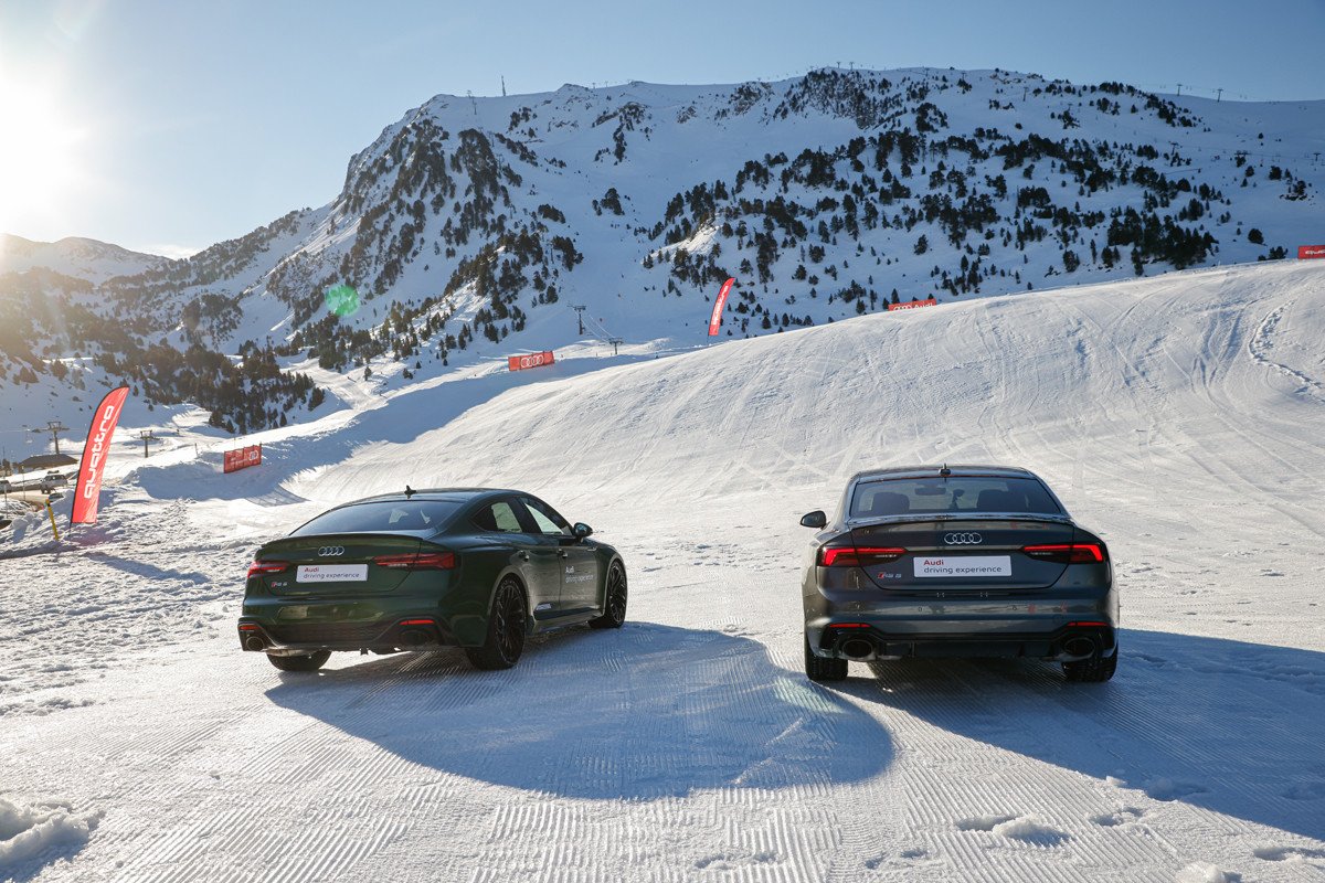 Audi te enseña a conducir sobre nieve: cursos Winter Audi driving experience 2022