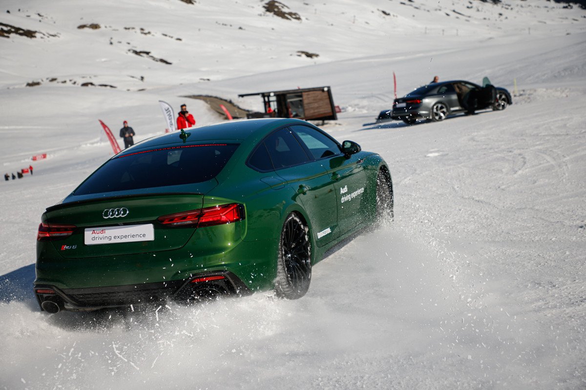 Audi te enseña a conducir sobre nieve: cursos Winter Audi driving experience 2022