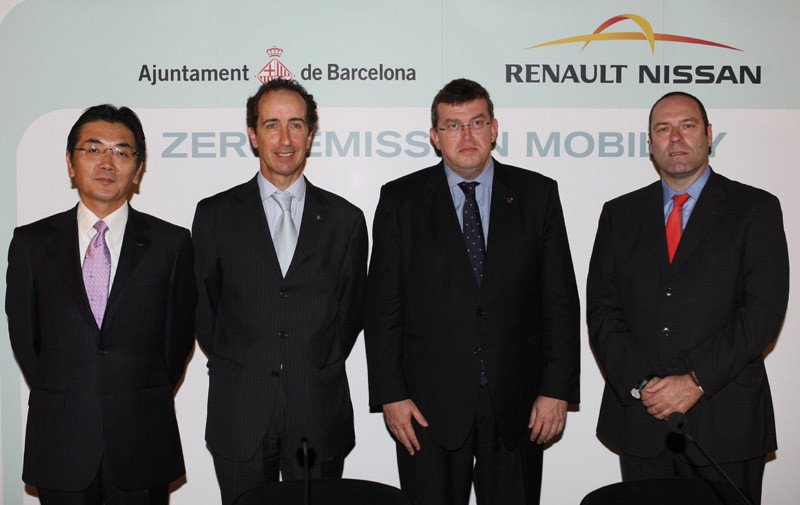 El dúo Renault – Nissan se une a Barcelona con el objetivo de emisiones cero