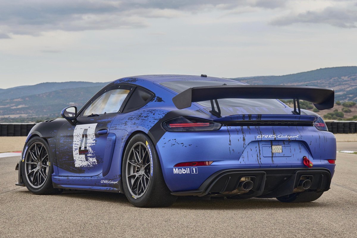 Porsche 718 Cayman GT4 Clubsport: la versión de carreras mejorada en 2022
