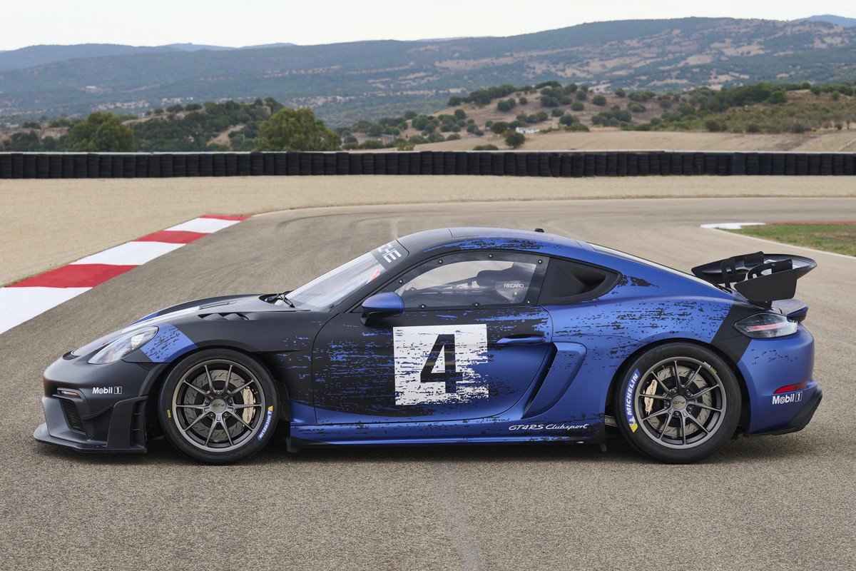 Porsche 718 Cayman GT4 Clubsport: la versión de carreras mejorada en 2022