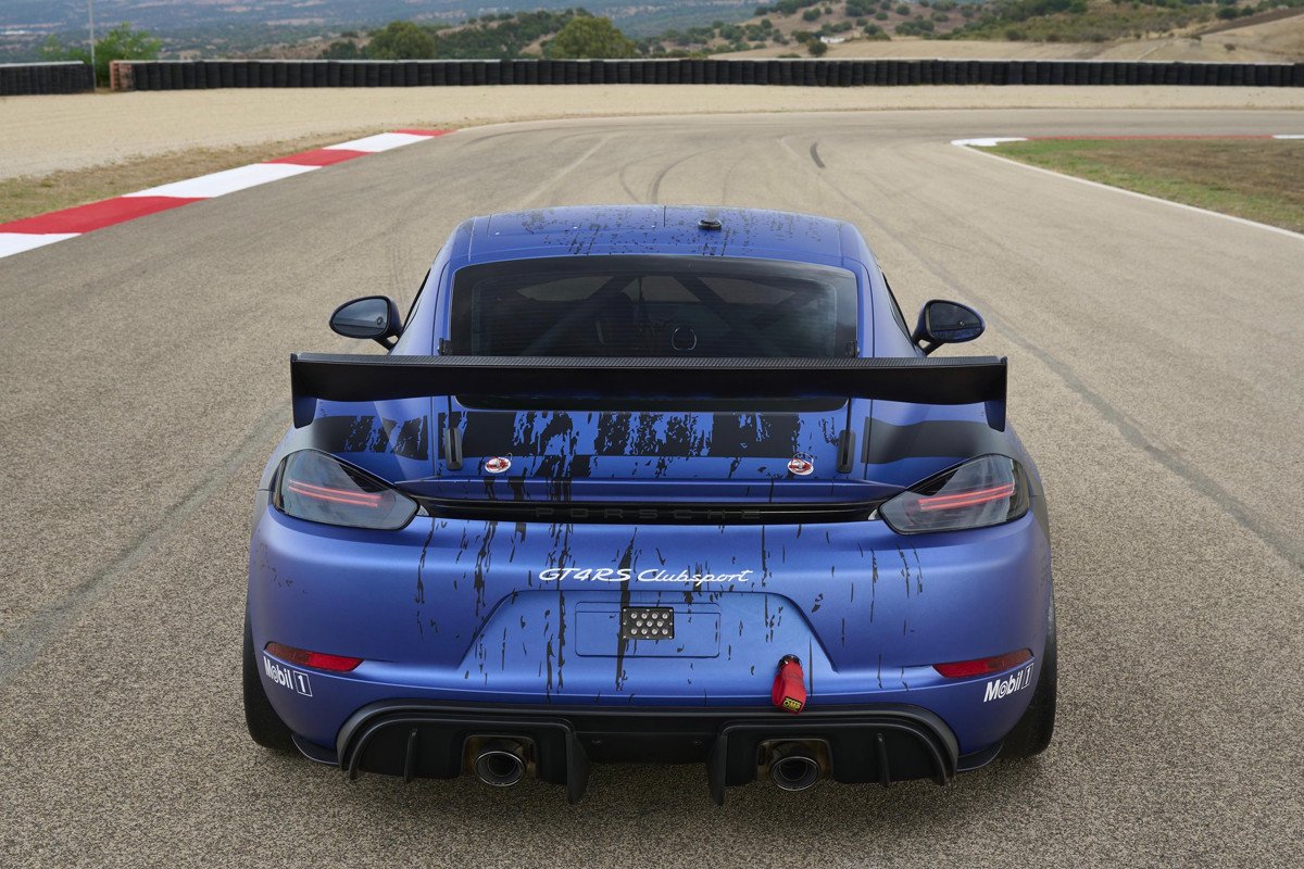 Porsche 718 Cayman GT4 Clubsport: la versión de carreras mejorada en 2022