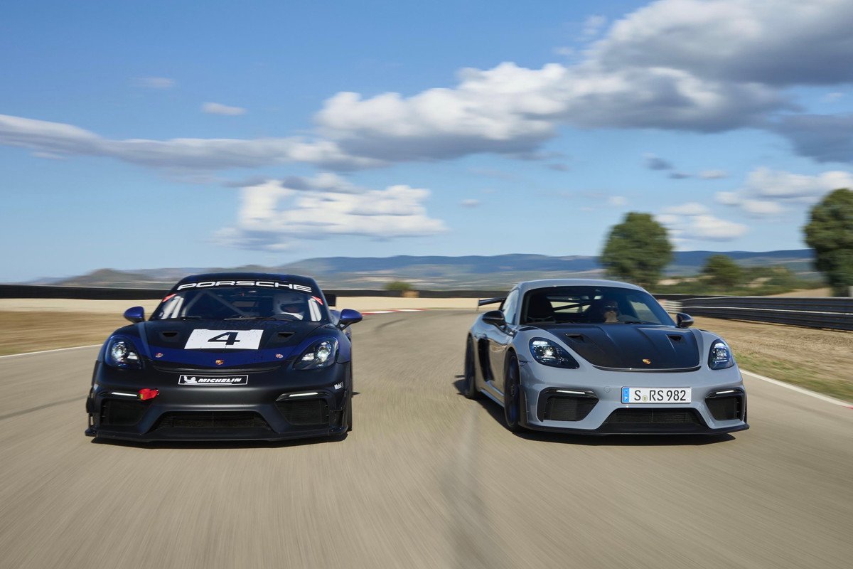 Porsche 718 Cayman GT4 Clubsport: la versión de carreras mejorada en 2022