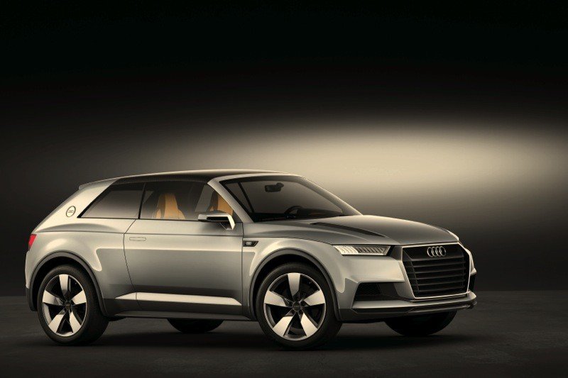Audi crosslane coupé: un descapotable híbrido anticipo del Audi Q2