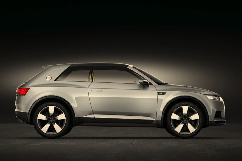 Audi crosslane coupé: un descapotable híbrido anticipo del Audi Q2