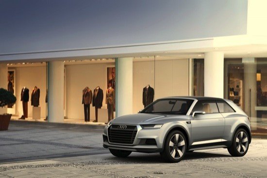 Audi crosslane coupé: un descapotable híbrido anticipo del Audi Q2