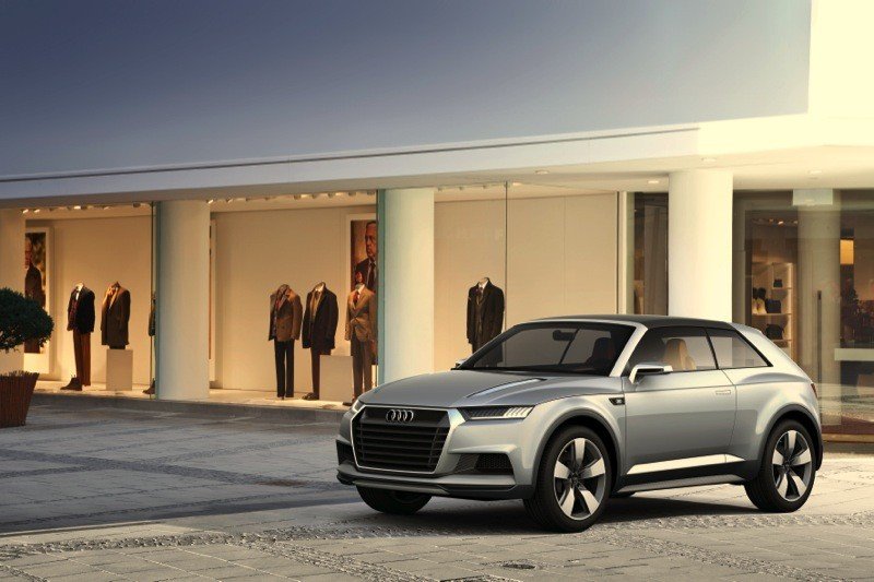 Audi crosslane coupé: un descapotable híbrido anticipo del Audi Q2