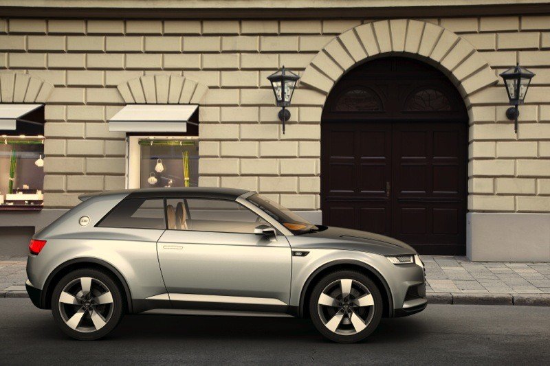 Audi crosslane coupé: un descapotable híbrido anticipo del Audi Q2