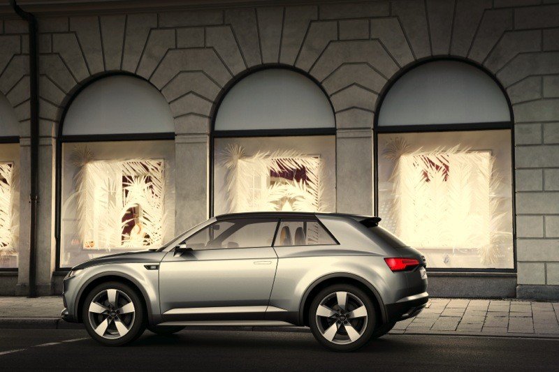 Audi crosslane coupé: un descapotable híbrido anticipo del Audi Q2