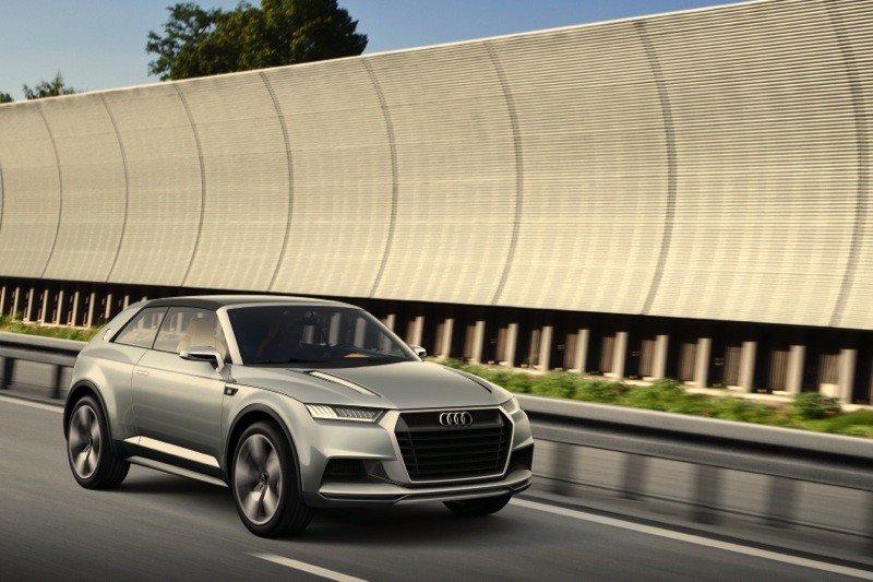 Audi crosslane coupé: un descapotable híbrido anticipo del Audi Q2