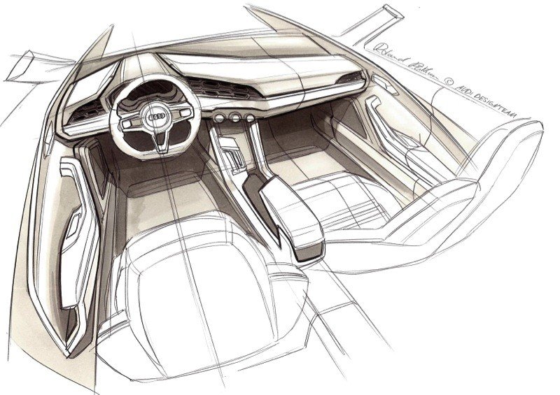 Audi crosslane coupé: un descapotable híbrido anticipo del Audi Q2