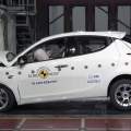 Dos coches no llegan a las 4 estrellas en las últimas pruebas EuroNCAP