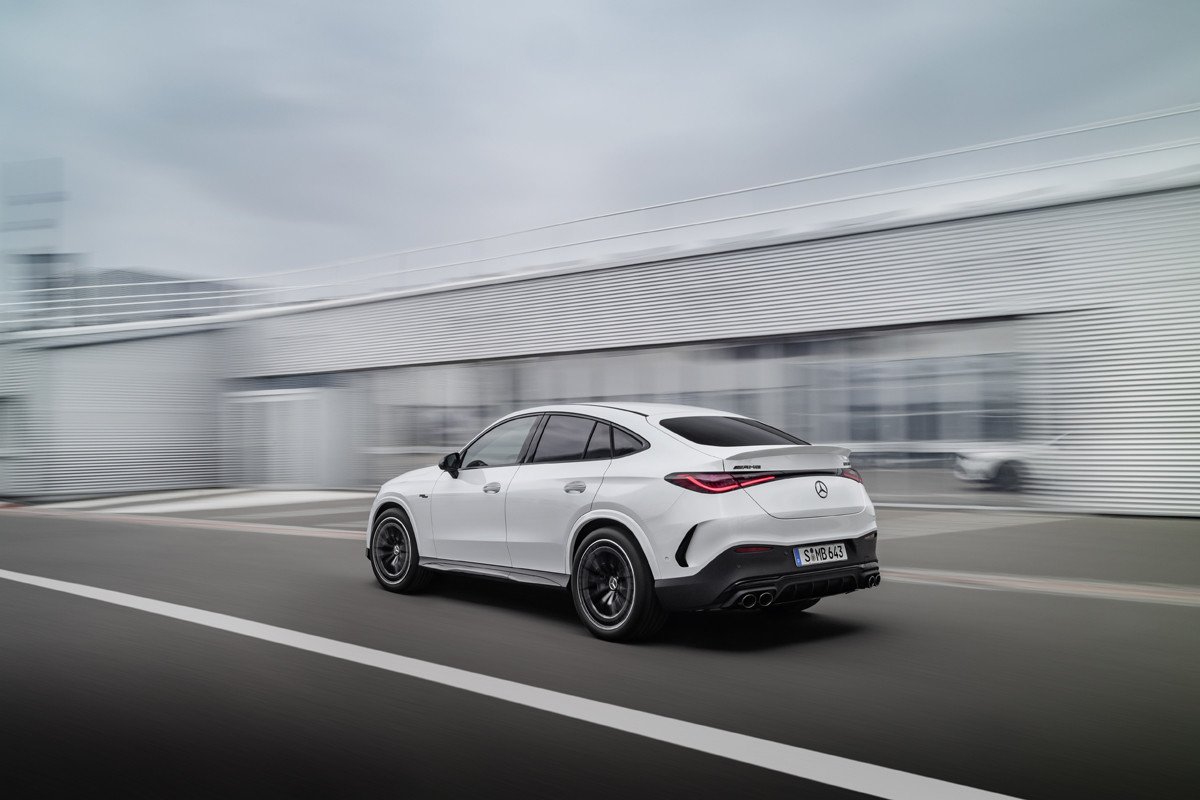 Así de poderoso luce el nuevo Mercedes-AMG GLC Coupé y sus 680 CV híbridos