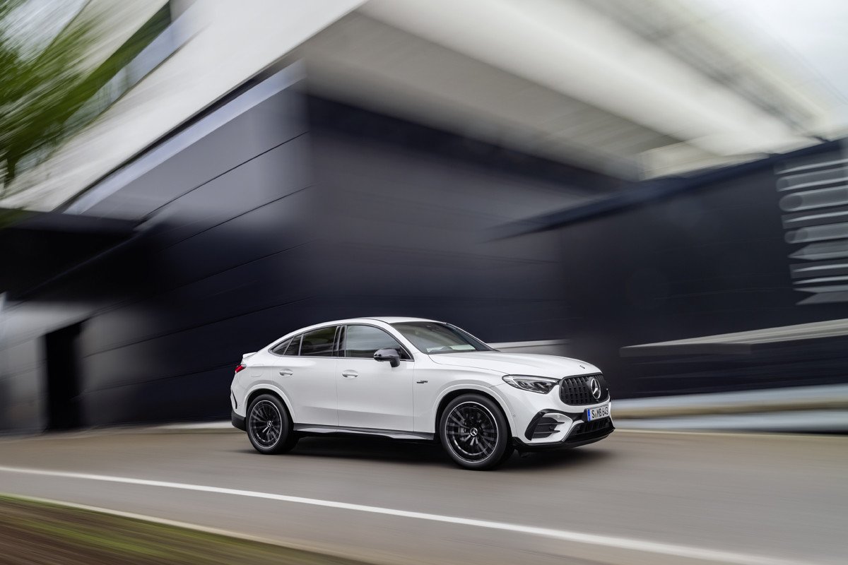Así de poderoso luce el nuevo Mercedes-AMG GLC Coupé y sus 680 CV híbridos