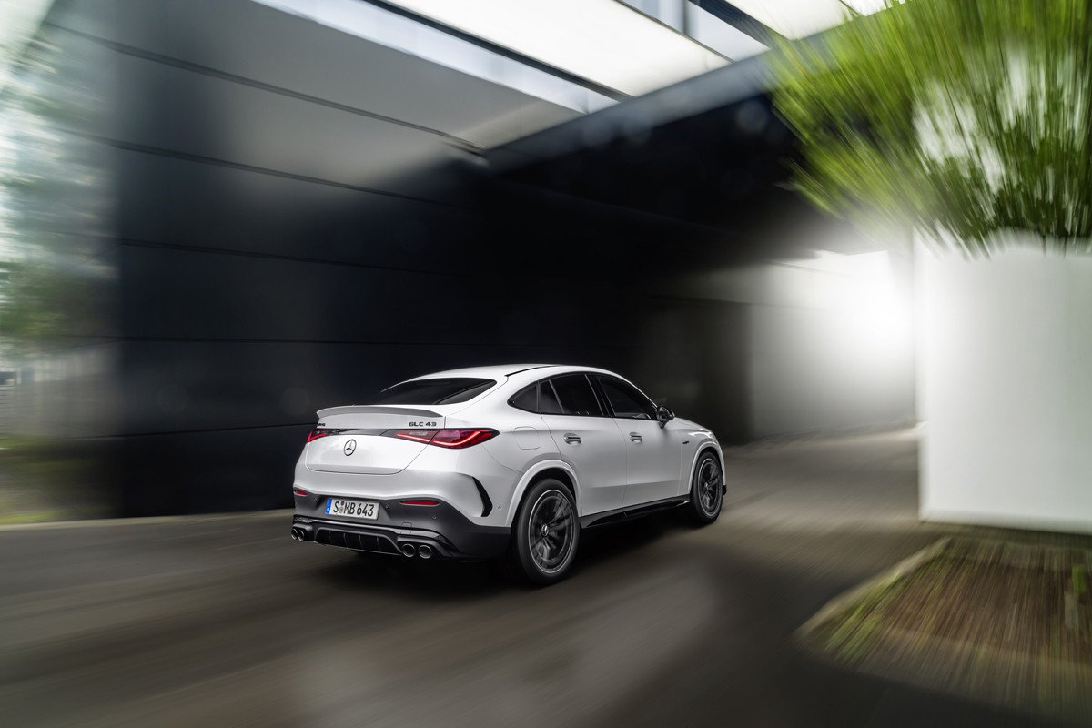 Así de poderoso luce el nuevo Mercedes-AMG GLC Coupé y sus 680 CV híbridos