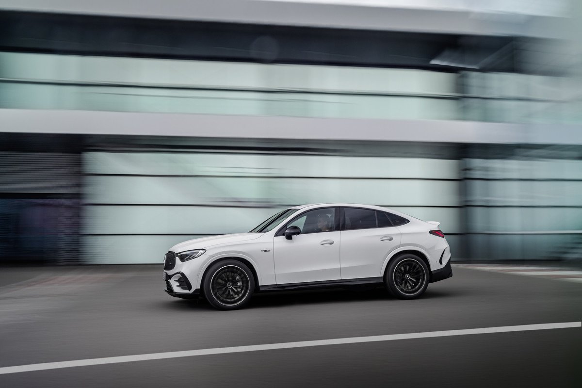 Así de poderoso luce el nuevo Mercedes-AMG GLC Coupé y sus 680 CV híbridos