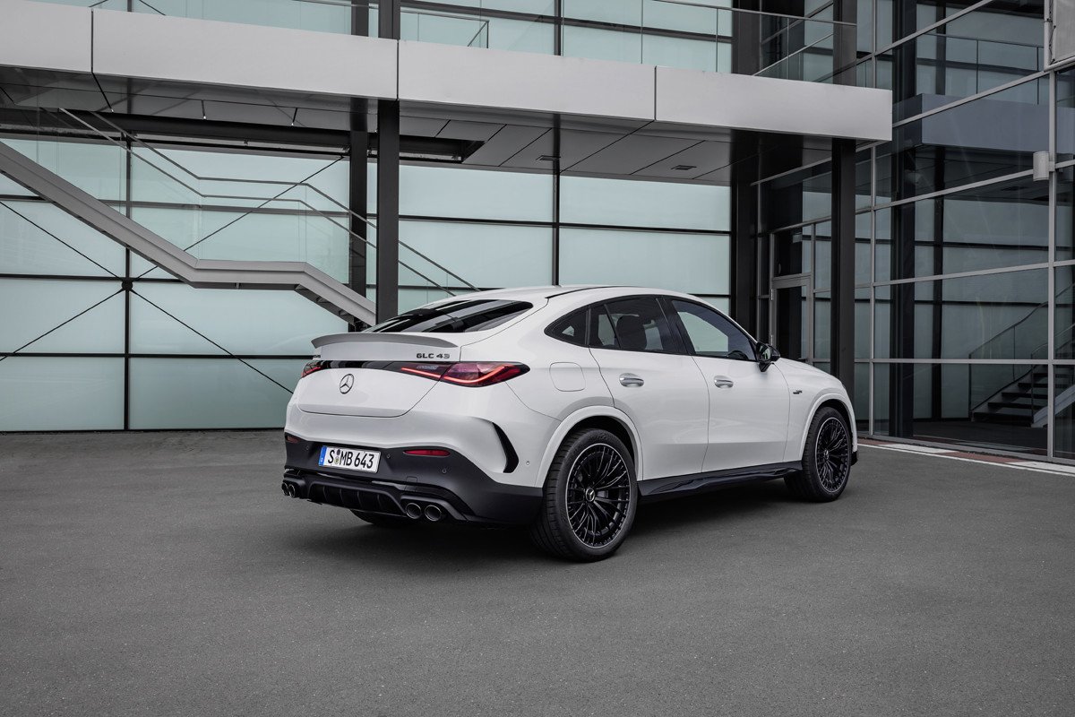 Así de poderoso luce el nuevo Mercedes-AMG GLC Coupé y sus 680 CV híbridos