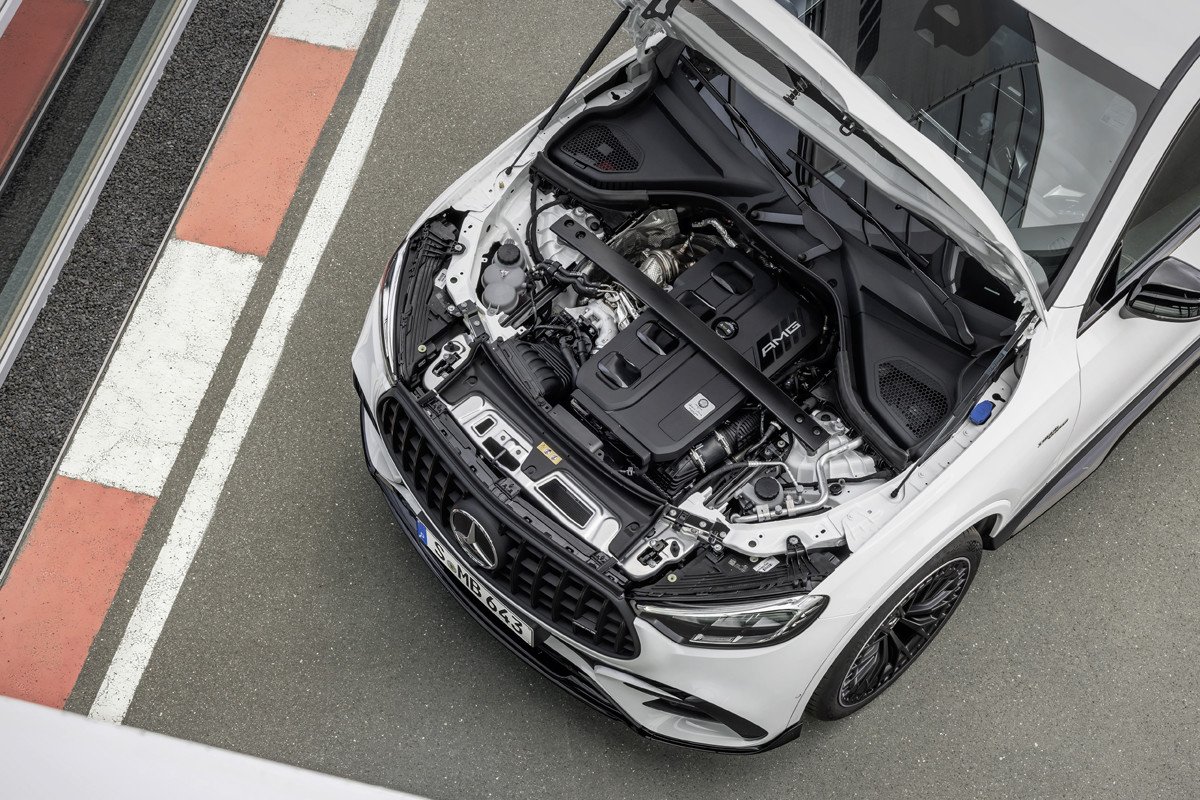 Así de poderoso luce el nuevo Mercedes-AMG GLC Coupé y sus 680 CV híbridos