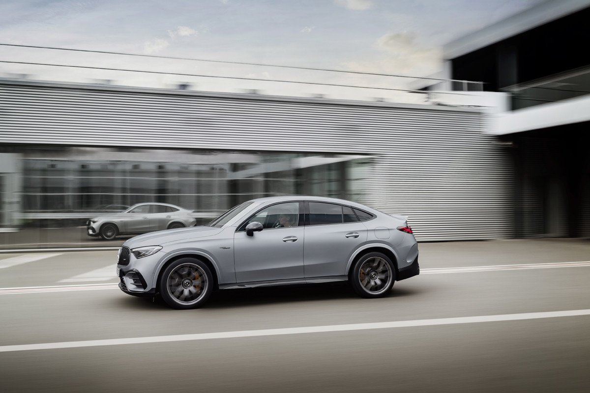 Así de poderoso luce el nuevo Mercedes-AMG GLC Coupé y sus 680 CV híbridos