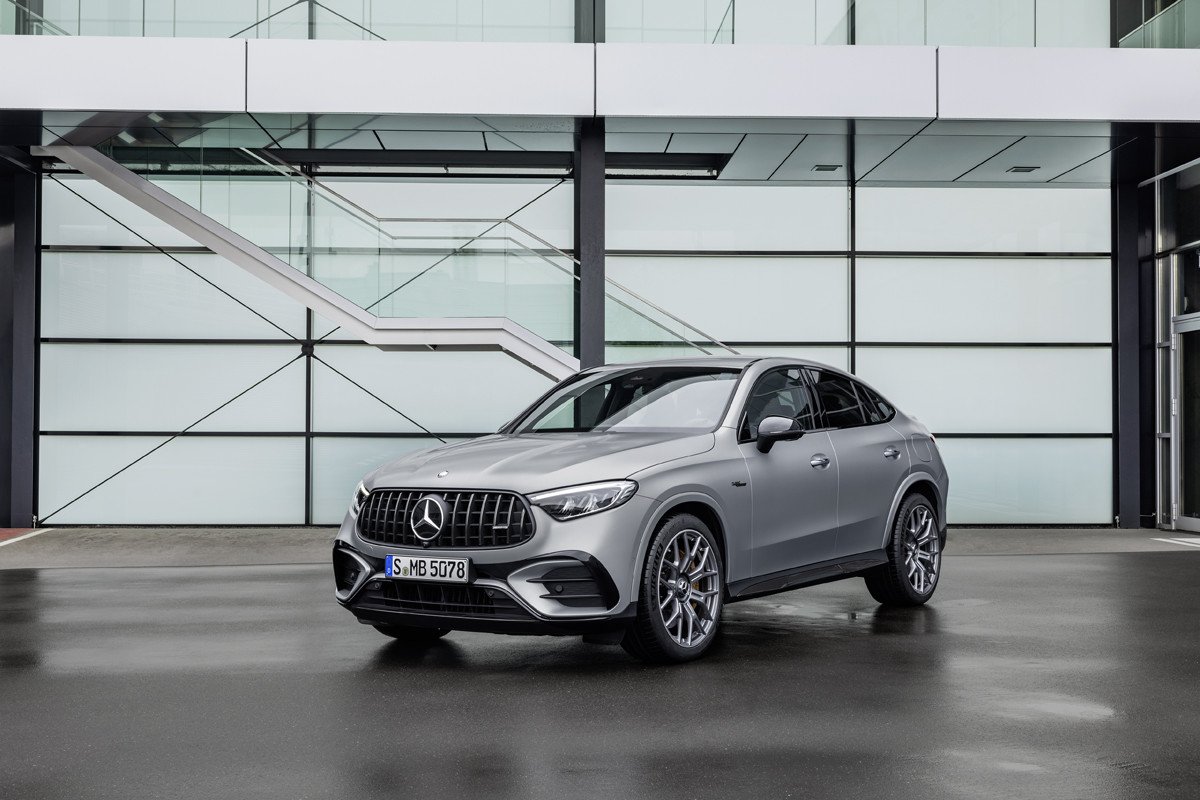 Así de poderoso luce el nuevo Mercedes-AMG GLC Coupé y sus 680 CV híbridos