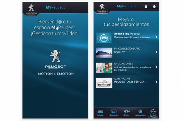 Link MyPeugeot, aplicación que conecta el Peugeot 308 SW al móvil