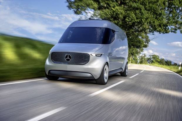 Mercedes Vision Van: las furgonetas también pueden ser eléctricas