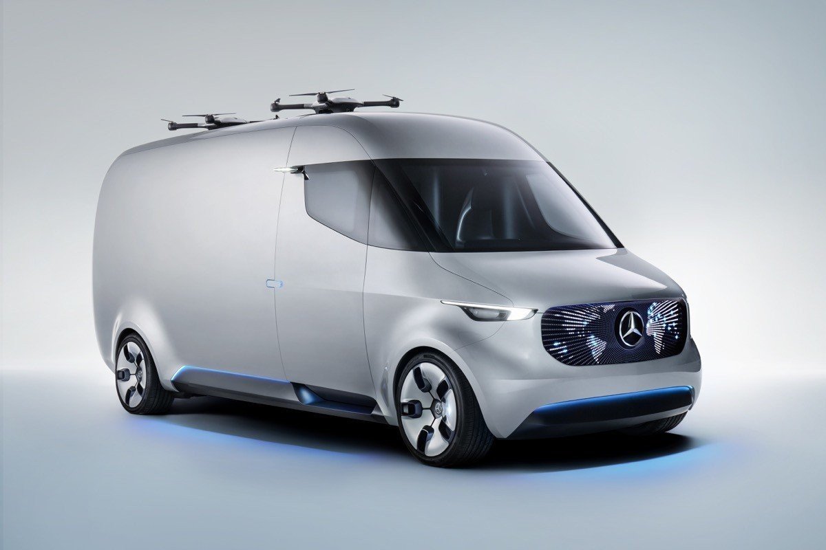 Mercedes Vision Van: las furgonetas también pueden ser eléctricas