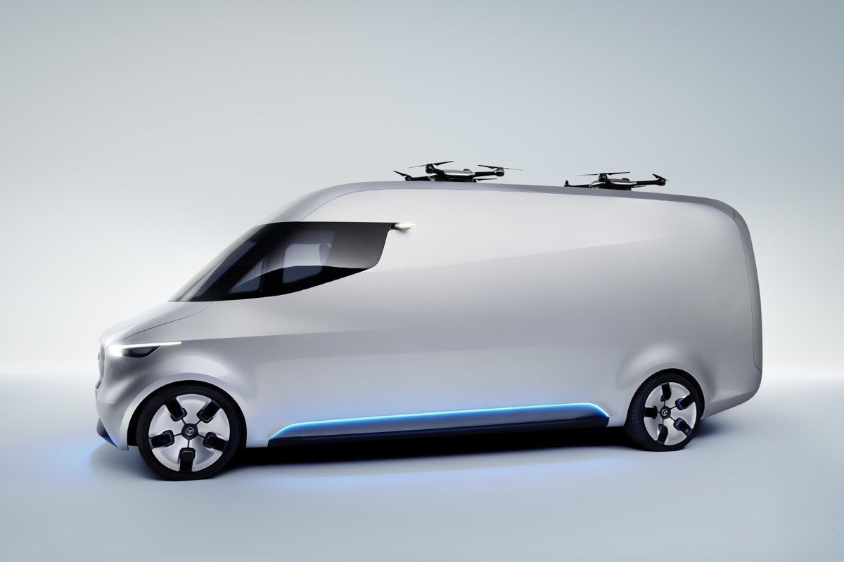 Mercedes Vision Van: las furgonetas también pueden ser eléctricas