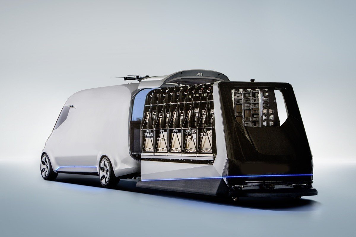 Mercedes Vision Van: las furgonetas también pueden ser eléctricas