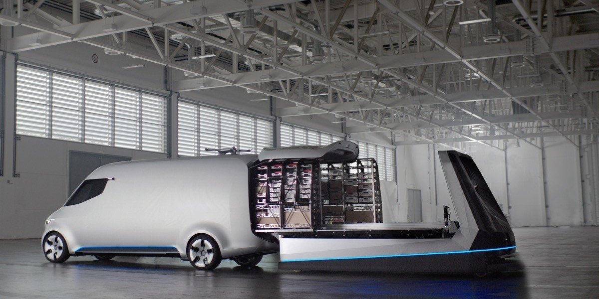 Mercedes Vision Van: las furgonetas también pueden ser eléctricas