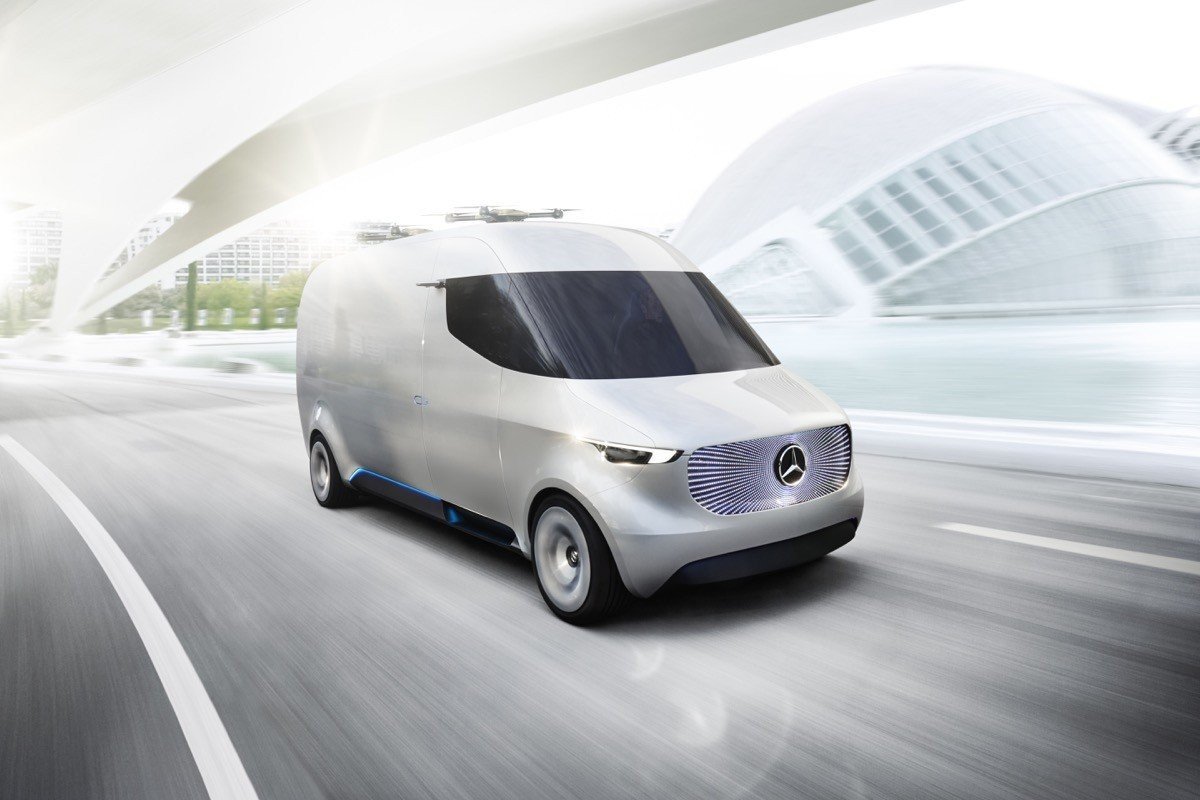 Mercedes Vision Van: las furgonetas también pueden ser eléctricas