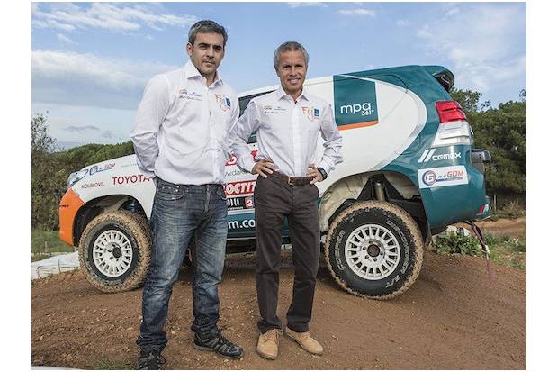 El equipo Foj-MPA a por el podio del Dakar