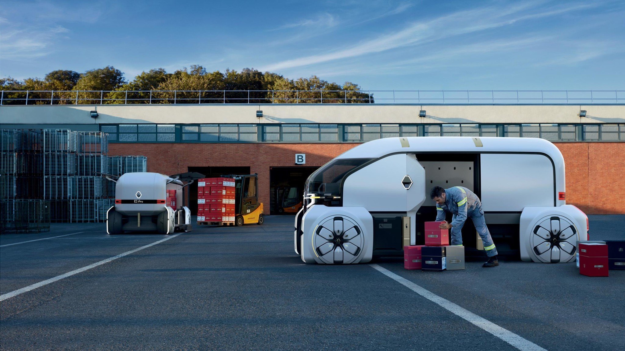 Renault EZ-PRO: prototipo del reparto autónomo y eléctrico del futuro