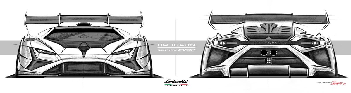 Lamborghini Huracán Super Trofeo EVO2: la marca italiana actualiza su coche de carreras