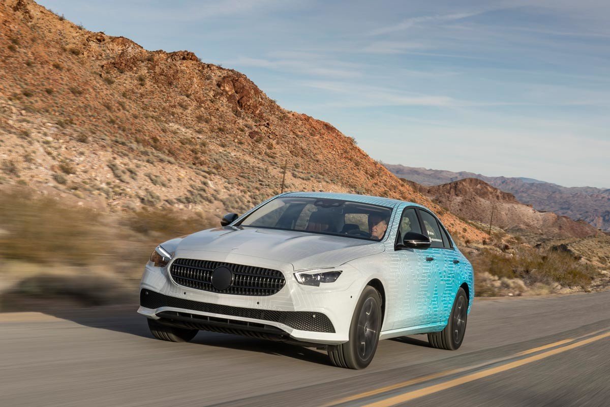 Desveladas las primeras imágenes del próximo Mercedes Clase E