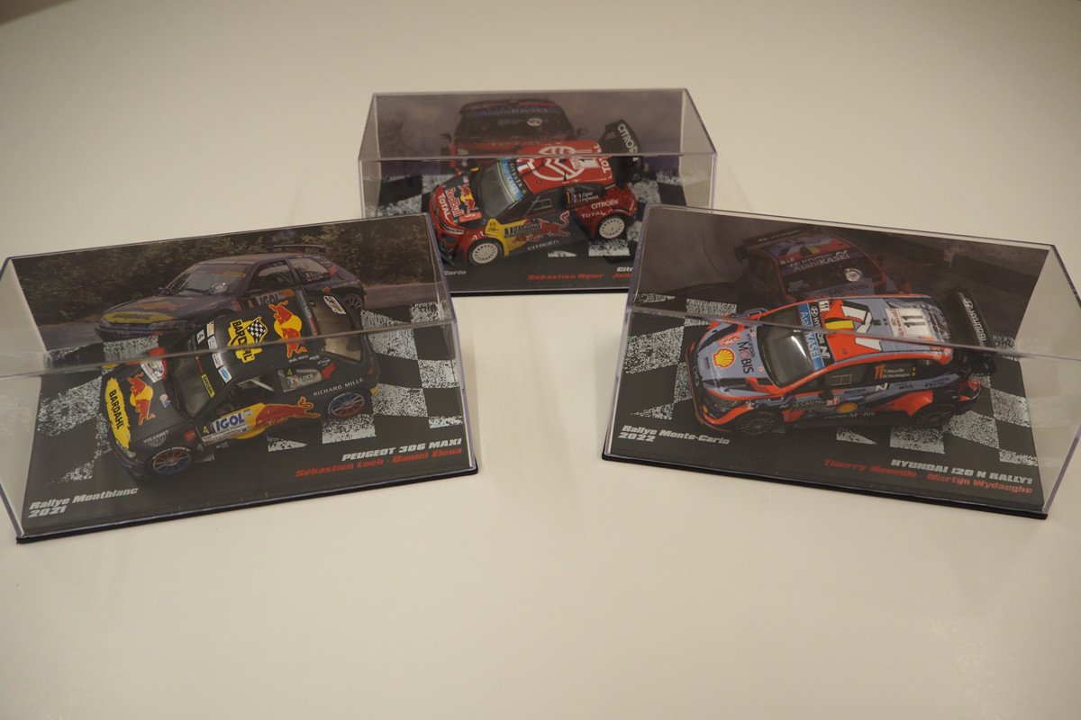 Los Vencedores de Rally escala 1/43 Altaya