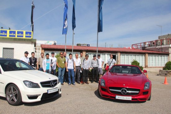Curso de conducción deportiva en el Jarama con Michelin y Mercedes AMG