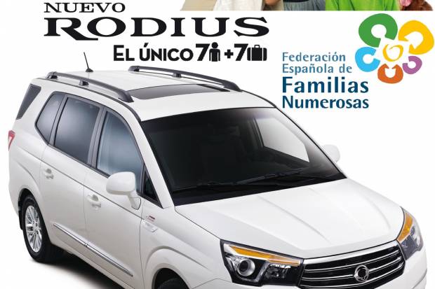 SsangYong ofrece un descuento para socios de la Federación de Familias Numerosas