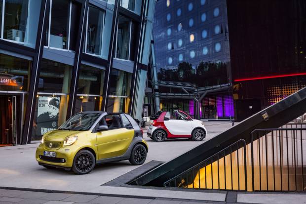 Precio smart fortwo cabrio: desde 16.915 euros