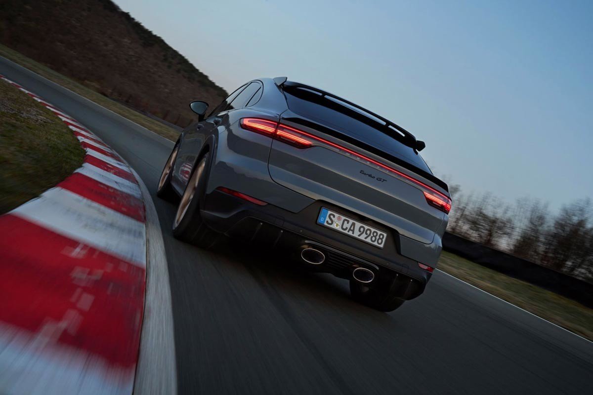 Nuevo Porsche Cayenne Coupé Turbo GT: la versión más potente de gasolina