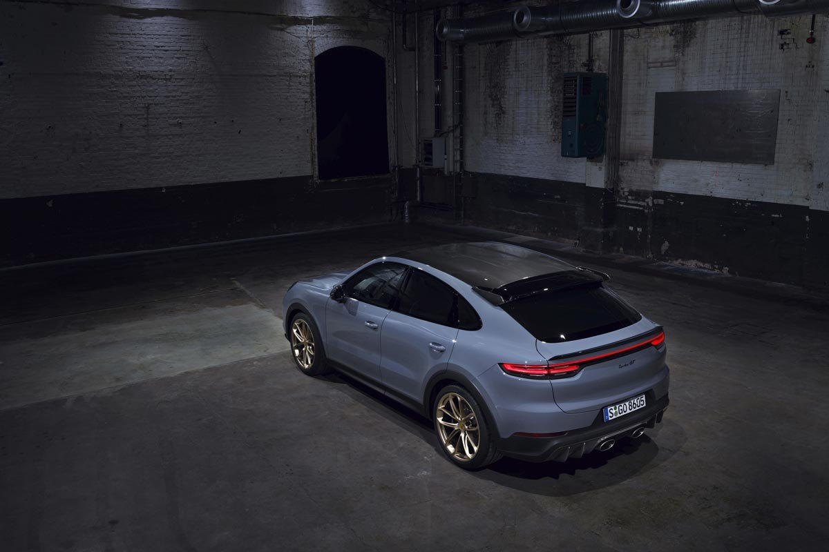 Nuevo Porsche Cayenne Coupé Turbo GT: la versión más potente de gasolina