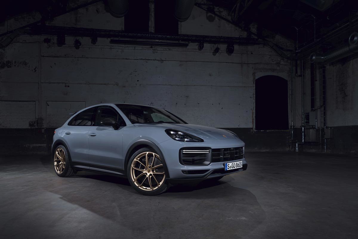 Nuevo Porsche Cayenne Coupé Turbo GT: la versión más potente de gasolina