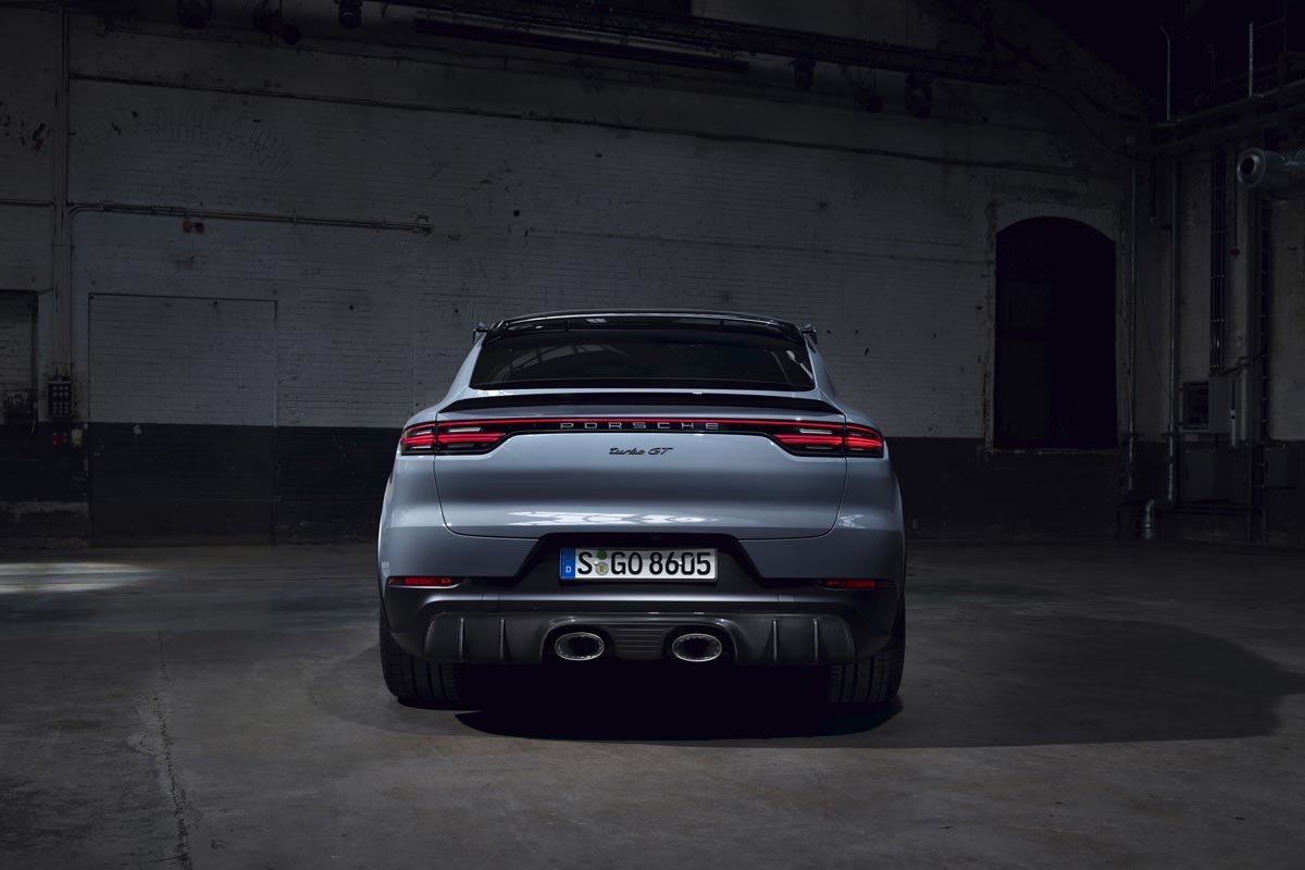 Nuevo Porsche Cayenne Coupé Turbo GT: la versión más potente de gasolina