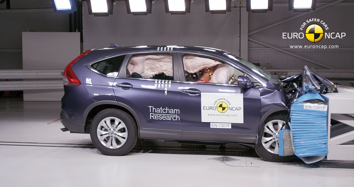 El nuevo Honda CR-V recibe las cinco estrellas en el Euro NCAP