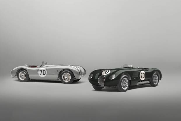 Jaguar Classic presenta dos réplicas del Jaguar C-Type