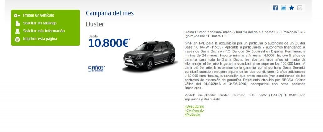 Comprar coche: las mejores ofertas de mayo