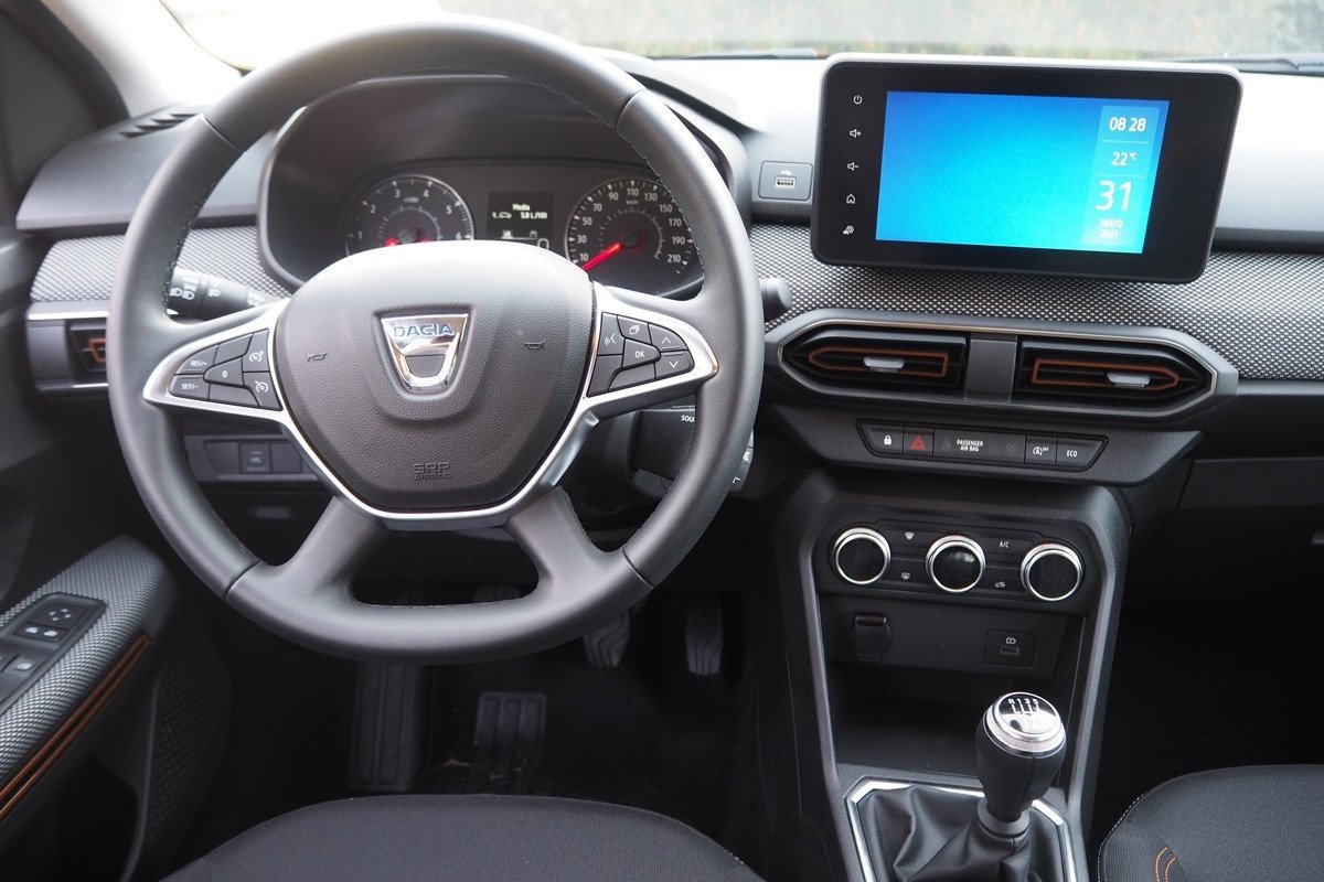 dacia sandero eco glp interior